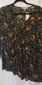 Green floral Top from Stitch fix